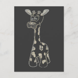 Giraffe Postcard