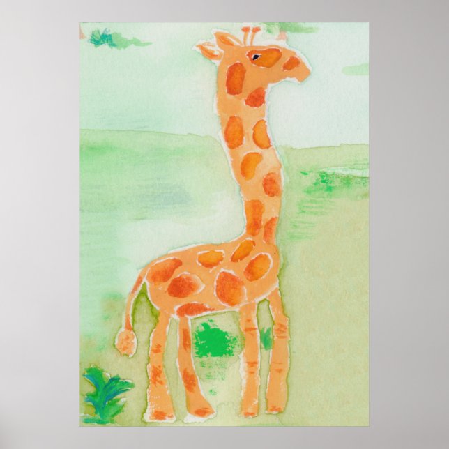 giraffe poster (Front)