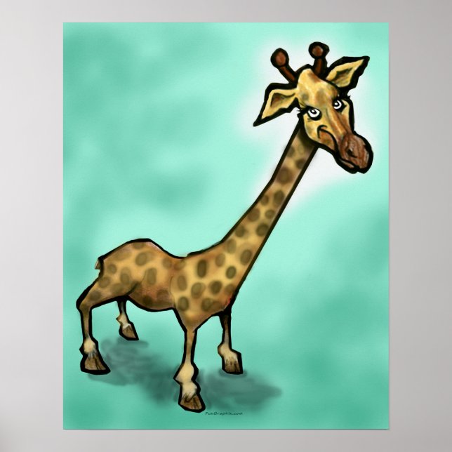 Giraffe Poster (Front)