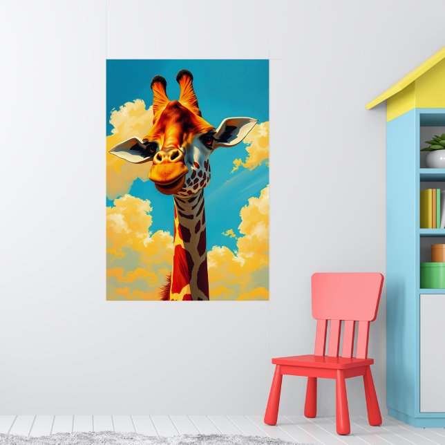 Giraffe Poster (Nursery 1)