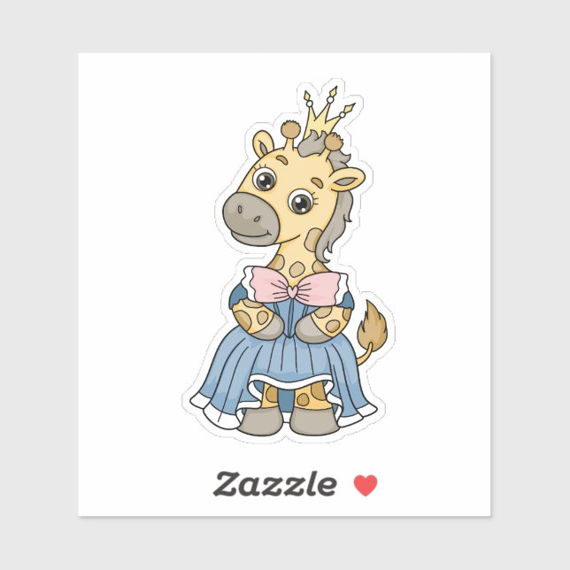 Giraffe Princess (Sheet)