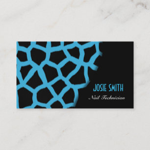 Giraffe Print Business Card