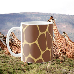 Giraffe Print Coffee Mug
