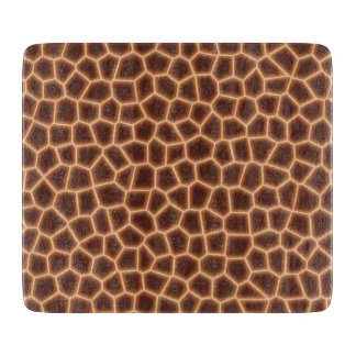 Giraffe Print Cutting Board