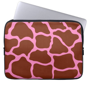 Giraffe Print Laptop Sleeve