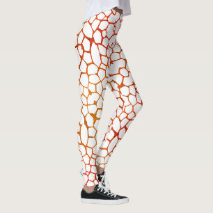 Giraffe print leggings