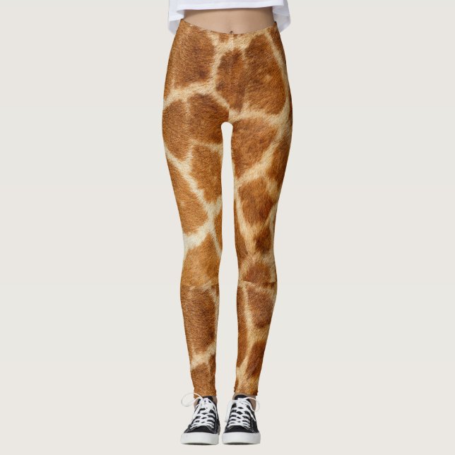 giraffe print leggings (Front)