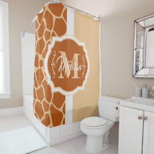 Giraffe Print Monogram