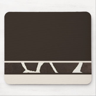 Giraffe Print Mouse Pad