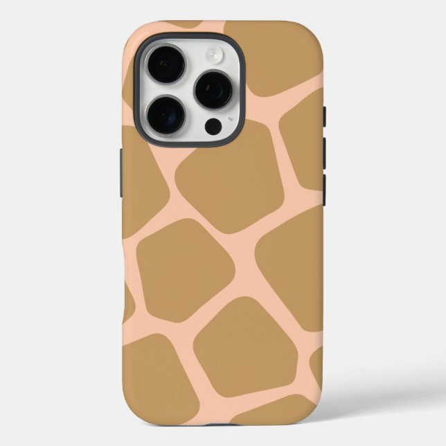 Giraffe Print Pattern Design Case-Mate iPhone Case (Back)