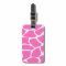 Giraffe Print Pattern in Bright Pink.