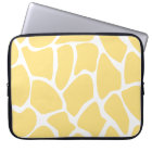 Giraffe Print Pattern in Yellow.