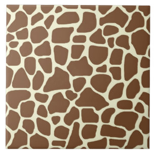Giraffe print tile