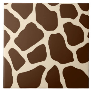 Giraffe Print Tile