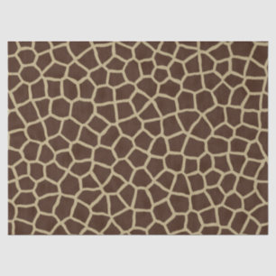 giraffe print tissue paper