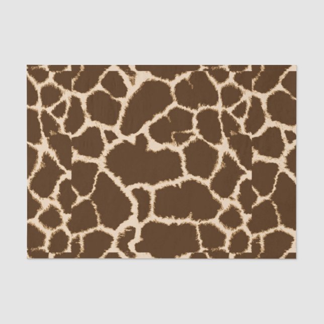 Giraffe Print Tissue Paper (Front)