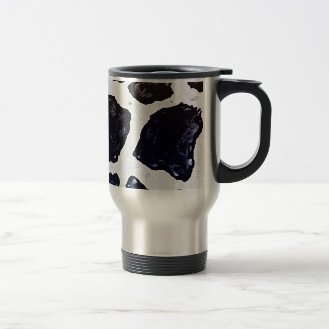 Giraffe Print Travel Mug (Right)