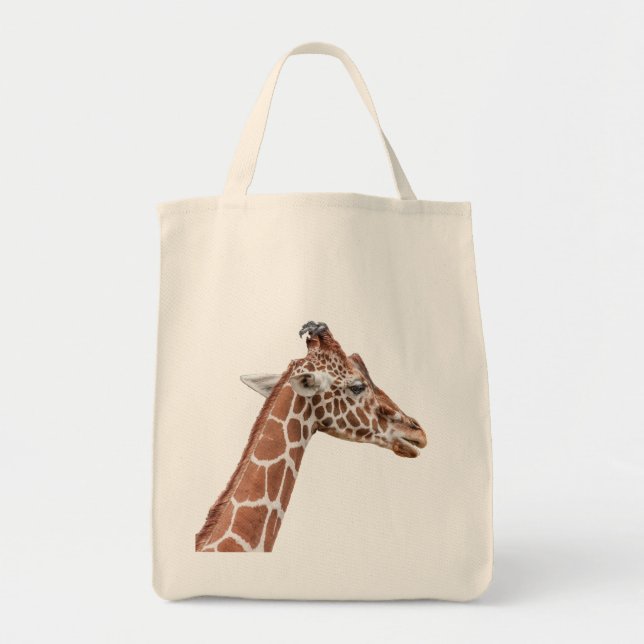 Giraffe profile tote bag (Front)
