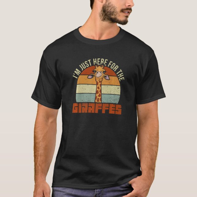 Giraffe Quote For A Giraffe  _4 T-Shirt (Front)