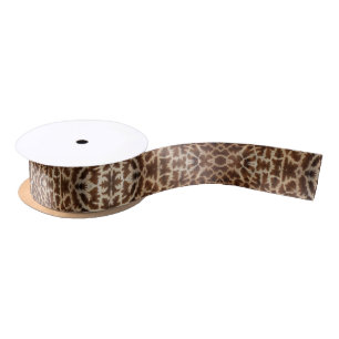Giraffe Ribbon Satin Ribbon