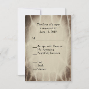 Giraffe RSVP Card