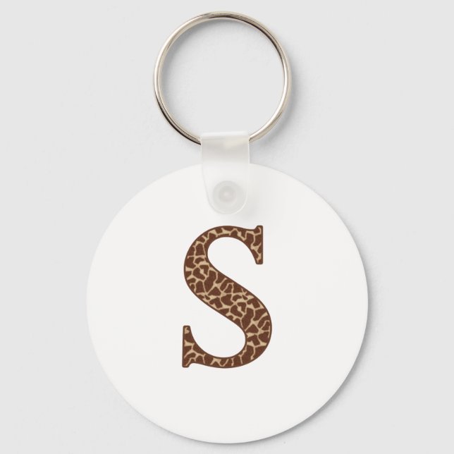 Giraffe S Keychain (Front)