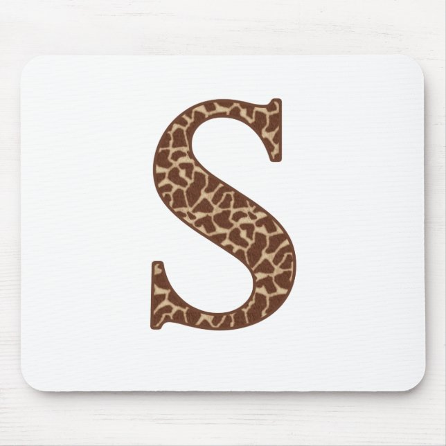 Giraffe S Mouse Pad (Front)