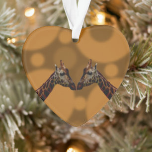 Giraffe Self Reflection, Ornament