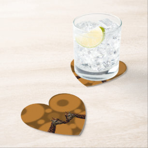 Giraffe Self Reflection,  Paper Coaster