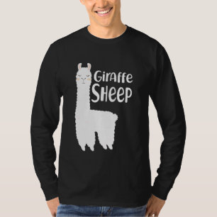 Giraffe Sheep Funny Animal Renamed Lama Glama Nov T-Shirt