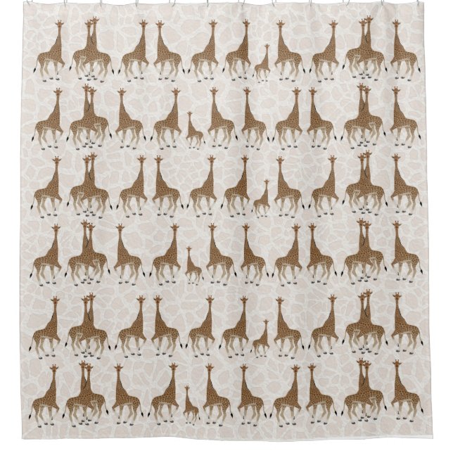 Giraffe Shower Curtain (Front)