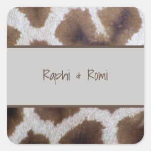 Giraffe Sighting Sticker