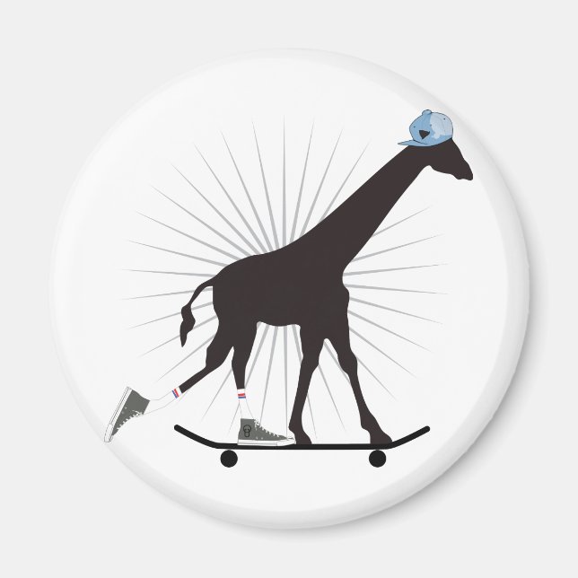 Giraffe skills magnet (Front)