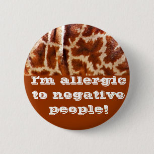Giraffe Skin_ 2 Inch Round Button