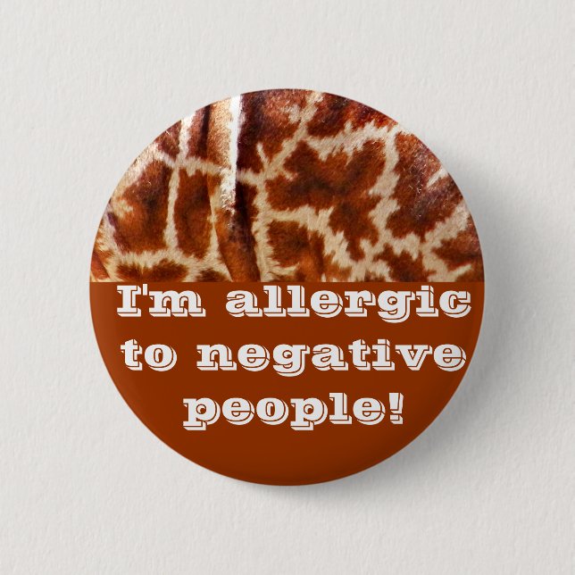 Giraffe Skin_ 2 Inch Round Button (Front)