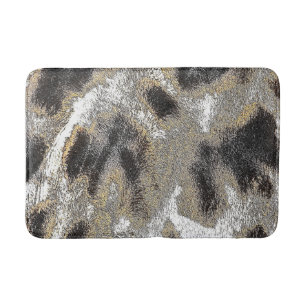 GIRAFFE SKIN PATTERN BATH MAT