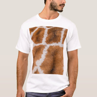 Giraffe Skin: Realistic Animal Texture T-Shirt