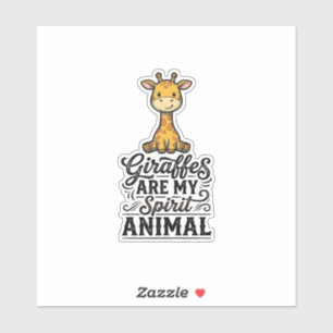 Giraffe Spirit Animal Vintage Engraving Shirt Desi