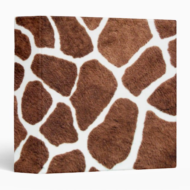 Giraffe spots binder (Front/Spine)