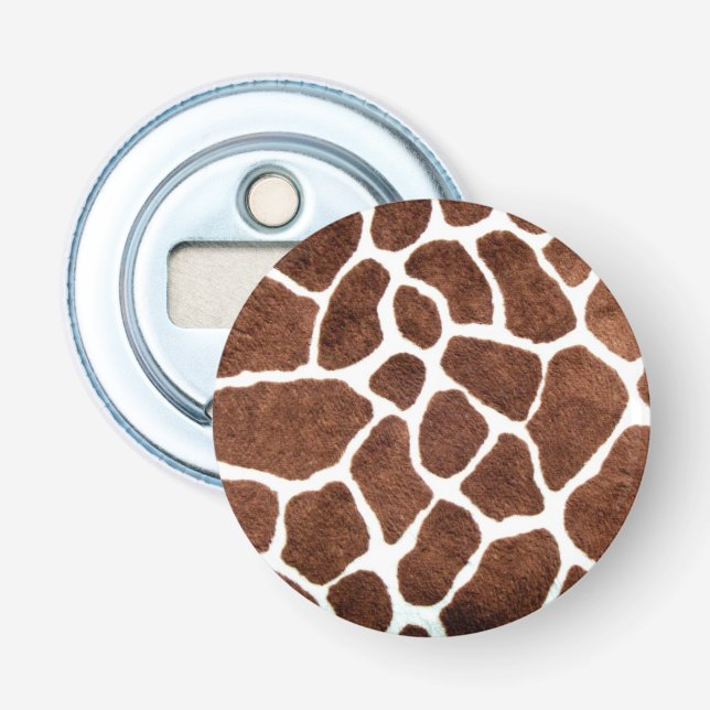 Giraffe spots bottle opener (Front)