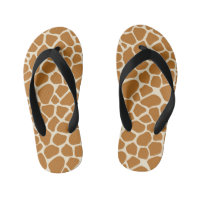 Giraffe Spots Kids Flip Flops
