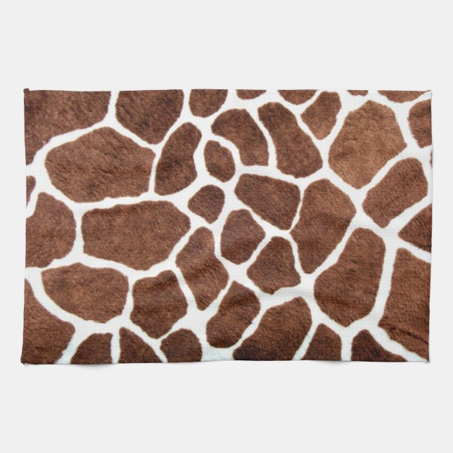 Giraffe spots kitchen towel (Horizontal)