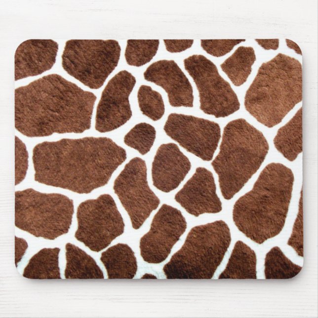 Giraffe spots mouse pad (Front)