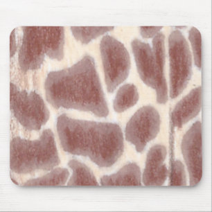 Giraffe Spots Pattern Mousepads