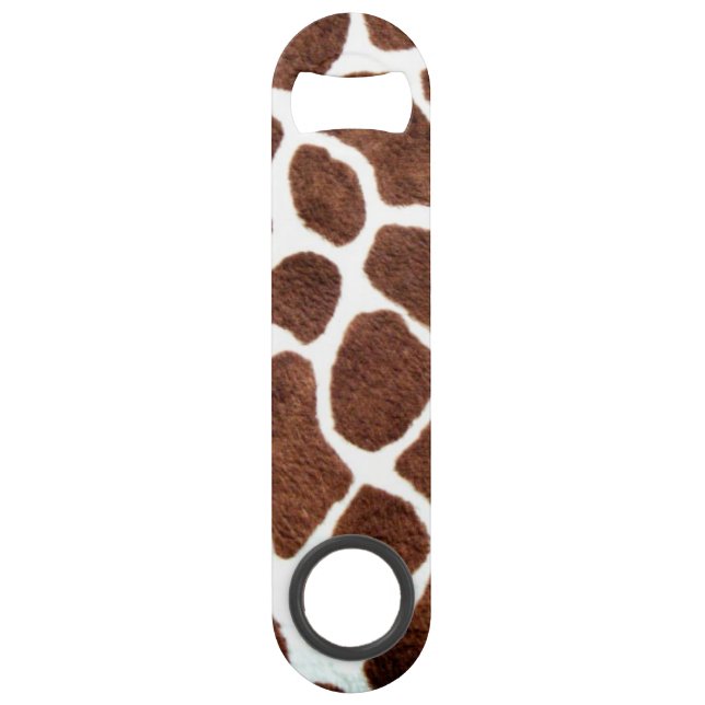 Giraffe spots speed bottle opener (Front)