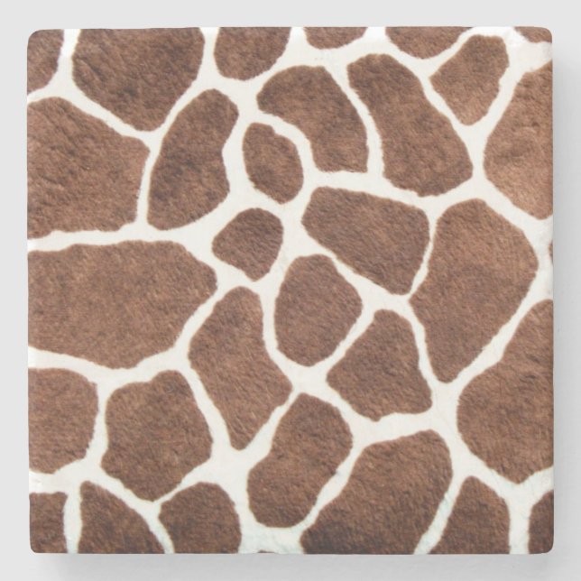 Giraffe spots stone coaster (Front)