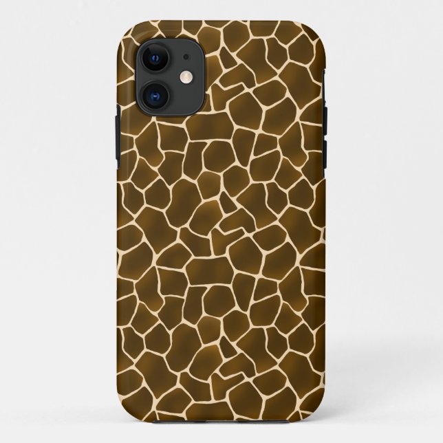 Giraffe Spots Wild Safari Animal Skin Print Case-Mate iPhone Case (Back)