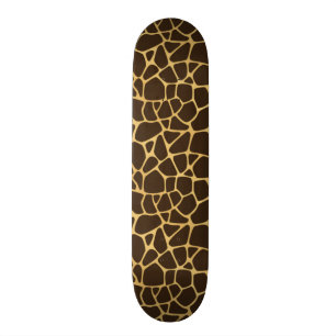 Giraffe Spotted Background Skateboard