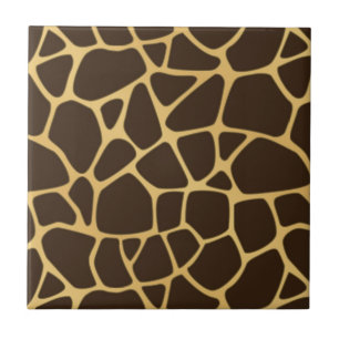 Giraffe Spotted Background Tile