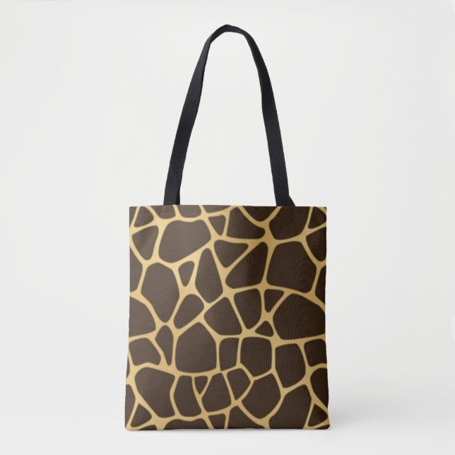 Giraffe Spotted Background Tote Bag (Front)